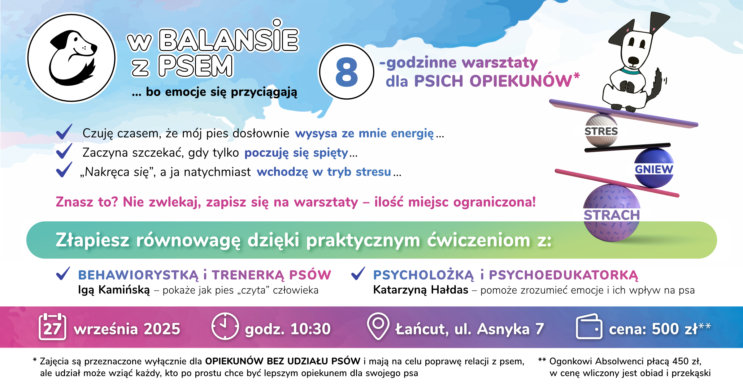 W balansie z psem_warsztat